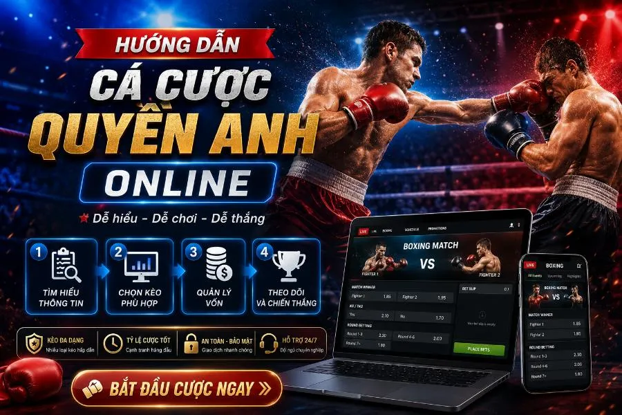 Hướng dẫn cá cược quyền anh online tại BJ39
